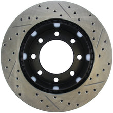 Load image into Gallery viewer, StopTech 05-09 Ford F250/F350 Rear Right Slotted &amp; Drilled Rotor