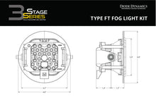 Load image into Gallery viewer, Diode Dynamics SS3 Sport Type FT Kit ABL - White SAE Driving