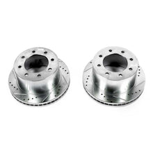 Load image into Gallery viewer, Power Stop 11-20 GMC Sierra 3500 HD Rear Drilled &amp; Slotted Rotor - Pair