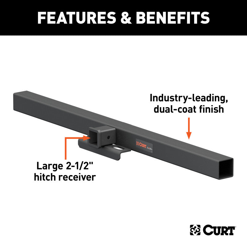 Curt 2.5In Rec 62In L Center Section