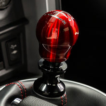Load image into Gallery viewer, Raceseng Contour Shift Knob (Gate 2 Engraving) 1/2in.-20 Adapter - Red Translucent