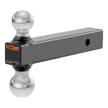 Load image into Gallery viewer, Curt Multi-Ball Mount (2in Solid Shank 2in &amp; 2-5/16in Chrome Balls)