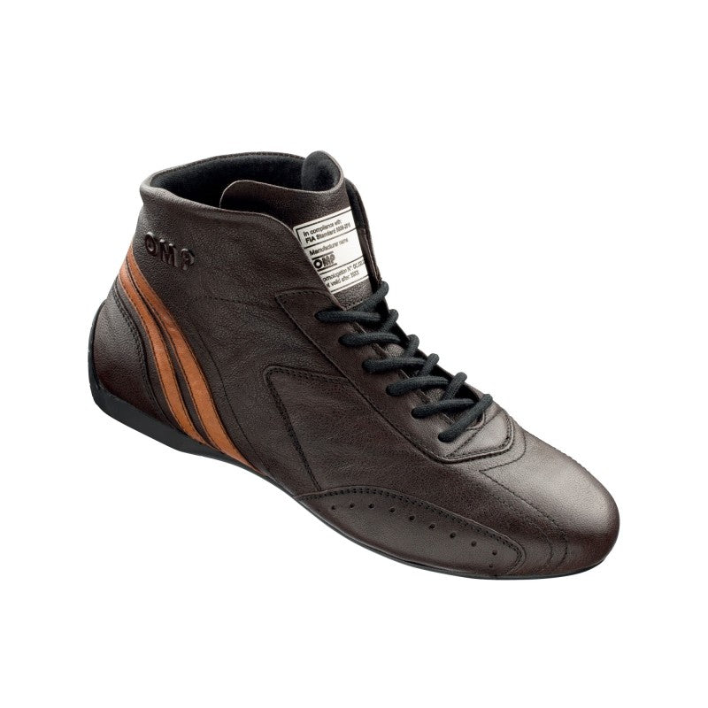 OMP Carrera Low Boots My2021 Dark Brown - Size42 (Fia 8856-2018)