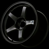 Advan GT 19x9.0 +25 5-114.3 Semi Gloss Black Wheel
