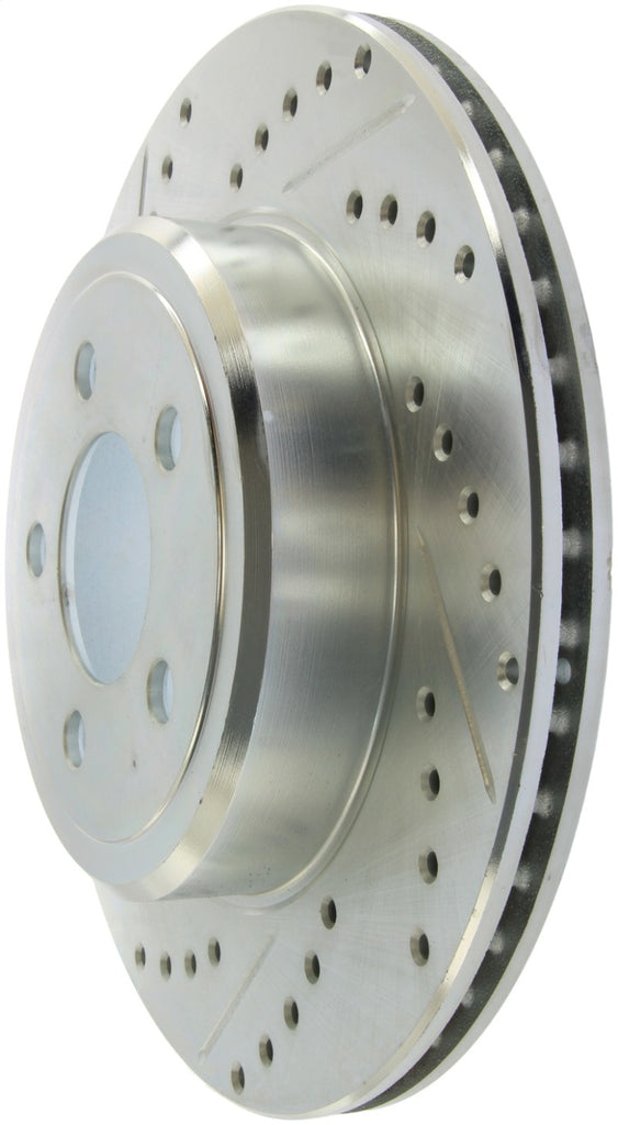 StopTech Select Sport 2011-2012 Dodge Challenger RT Drilled and Slotted Rear Right Brake Rotor