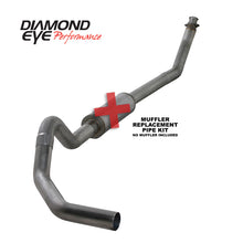 Load image into Gallery viewer, Diamond Eye KIT 4in Turbo Back MFLR RPLCMENT PIPE SGL SS: 98.5-02 DODGE CUMMINS 5.9L