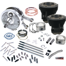 Load image into Gallery viewer, S&amp;S Cycle 70-84 BT 96in Sidewinder Big Bore Stroker Kit - Gloss Black