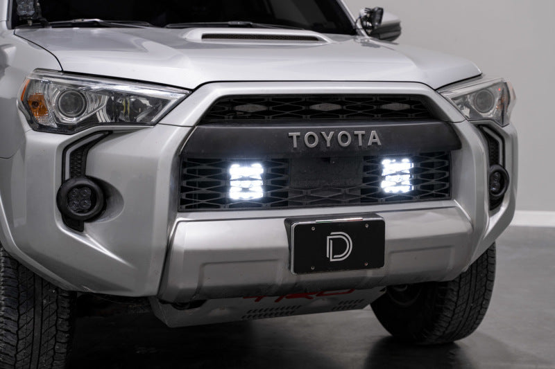 Diode Dynamics 14-23 Toyota 4Runner SS5 Stealth Grille LED 4-Pod Kit - Sport Yellow Combo