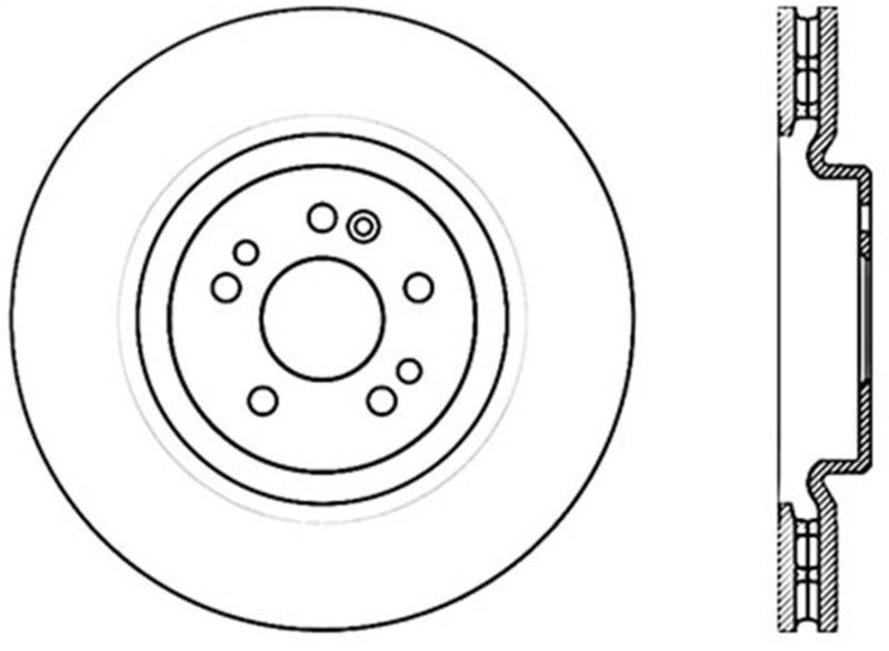 StopTech Drilled Sport Brake Rotor