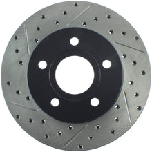 Load image into Gallery viewer, StopTech 99-04 Jeep Grand Cherokee Front Right Slotted &amp; Drilled Rotor