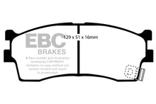 Load image into Gallery viewer, EBC 03-05 Kia Rio Cinco 1.6 Greenstuff Front Brake Pads