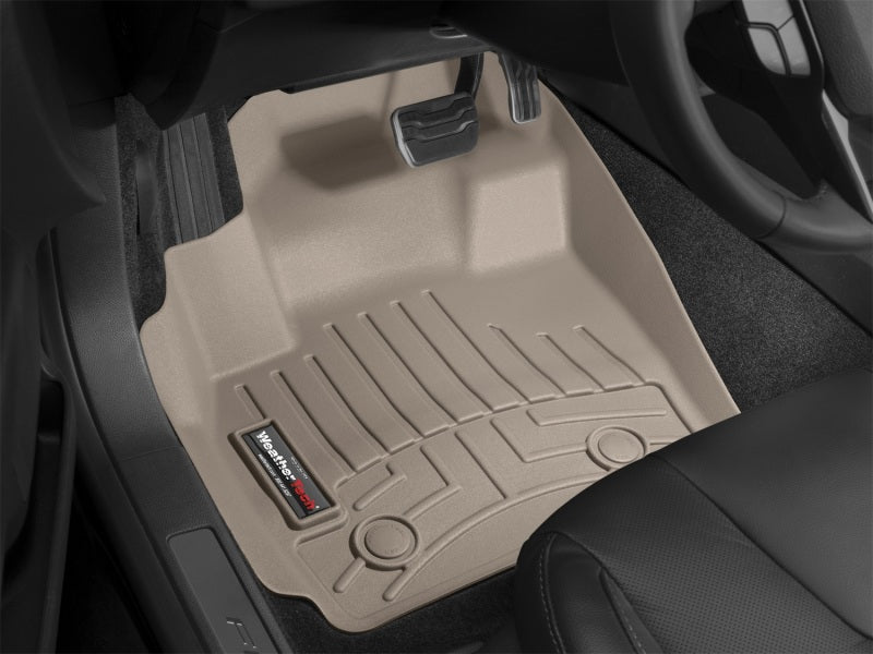 WeatherTech 11+ Hyundai Genesis Front FloorLiner - Tan
