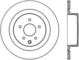 Stoptech Premium Cryo Rear Brake Rotor 08-13 Infiniti G37