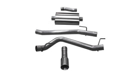 Corsa 2020-2025 Jeep Gladiator JT 3.6L Single Side Exit Cat-Back Exhaust w/ Single 4in Polished Tip