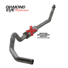 Load image into Gallery viewer, Diamond Eye KIT 4in Turbo Back MFLR RPLCMENT PIPE SGL SS: 98.5-02 DODGE CUMMINS 5.9L