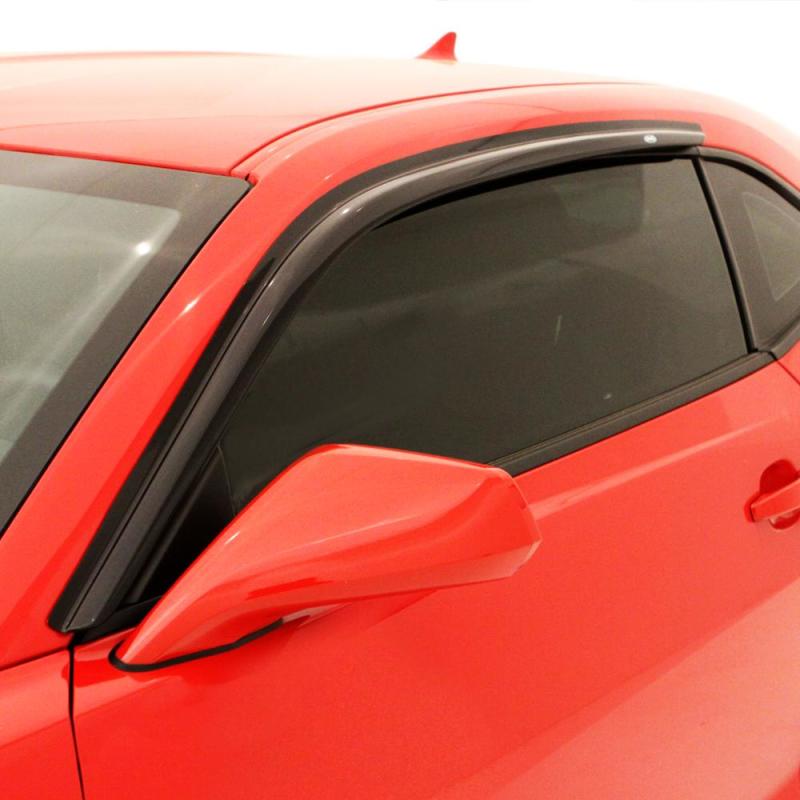 AVS 05-10 Chevy Cobalt Coupe Ventvisor Outside Mount Window Deflectors 2pc - Smoke