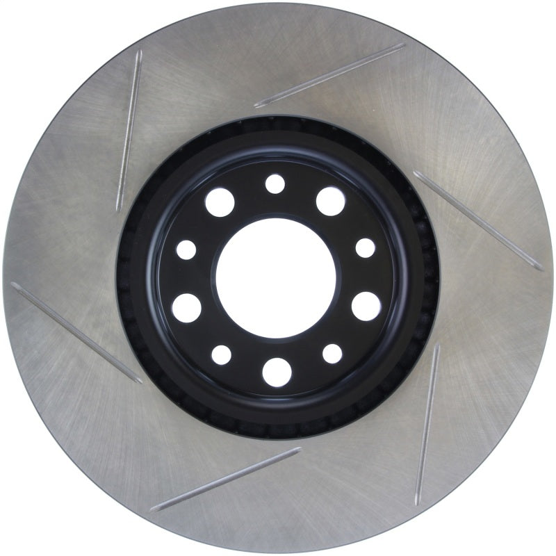 StopTech 13-14 Dodge Dart / 2015 Jeep Renegade / 2015 Chrysler 200 Slotted Left Front Rotor