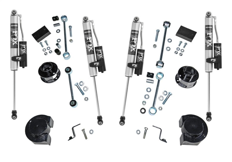 Superlift 18-22 Jeep Wrangler JL (NO Mojave) 4WD 2.5in Coil Spacer Lift Kit w/Fox 2.0 Res Shocks
