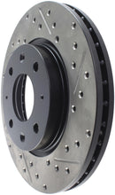 Load image into Gallery viewer, StopTech Sport Drilled &amp; Slotted Rotor - Rear Left