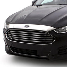 Load image into Gallery viewer, AVS 15-17 Hyundai Sonata (Grille Fascia Mount) Aeroskin Low Profile Hood Shield - Chrome