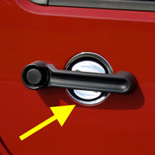 Load image into Gallery viewer, Rugged Ridge Door Handle Recess Guards Chrome 07-18 Jeep Wrangler JK