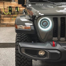 Load image into Gallery viewer, Oracle Jeep Wrangler JL Oculus Bi-LED Projector Headlights- Graphite Metallic - 5500K