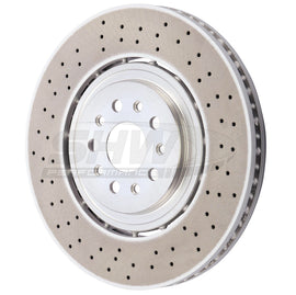 SHW 19-20 Maserati Levante GTS 3.8L w/Brembo Front Cross-Drilled LW Brake Rotor (670037769)