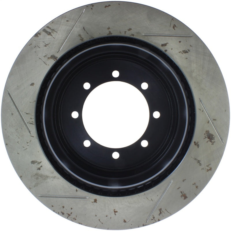 StopTech 12-20 Ford F-350/450 Super Duty Rear Left Sport Slotted Rotor