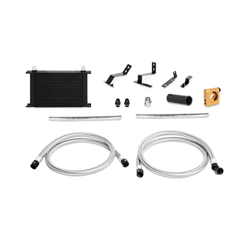 Mishimoto 2016+ Chevrolet Camaro 2.0t Thermostatic Oil Cooler Kit Black