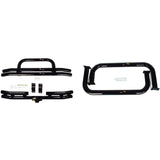 Rugged Ridge 3-In Tubular Bumper&Side Step Kit Black 87-06 Wrangl