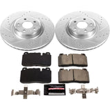 Power Stop 15-16 Porsche Macan Front Z23 Evolution Sport Brake Kit