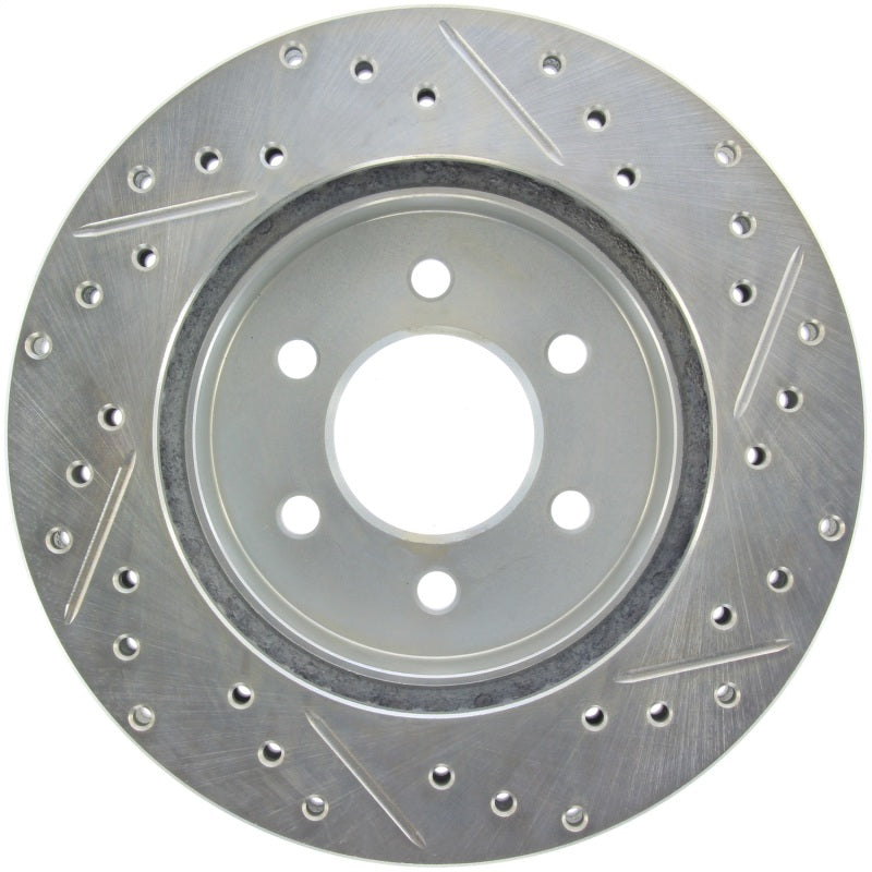 StopTech Select Sport 97-02 Dodge Dakota 2WD/4WD / 98-02 Durango Slotted/Drilled Right Front Rotor