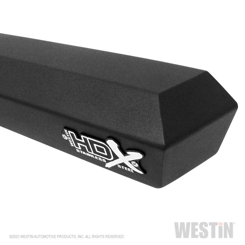 Westin 2020 Jeep Gladiator HDX Stainless Drop Nerf Step Bars - Textured Black