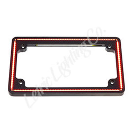 Letric Lighting Perfect Plate License Plate Frame Matte Black