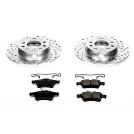 Power Stop 06-09 Pontiac Solstice Rear Z23 Evolution Sport Brake Kit