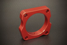 Load image into Gallery viewer, Torque Solution Throttle Body Spacer (Red): Honda Ridgeline 2006-2010