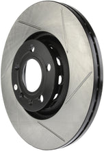 Load image into Gallery viewer, StopTech Power Slot 02-06 Audi A4/A4 Quattro 3.0L/98-04 A6/A6 Quattro AHA Front Left Slotted Rotor