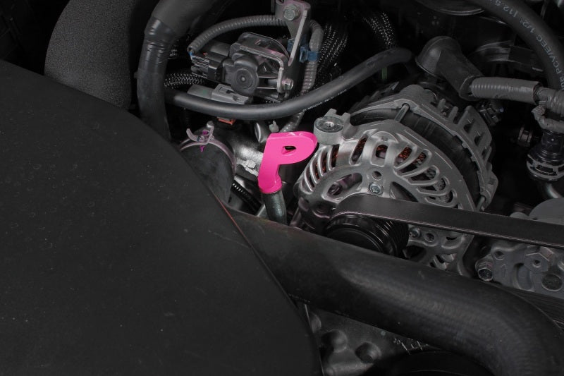 PERRIN 15-25 Subaru WRX & 13-26 BRZ/FR-S/86/GR86 Dipstick Handle P Style - Hyper Pink - GTR Auto