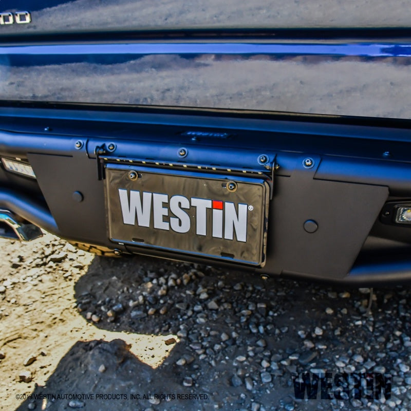 Westin 19-20 Chevy/GMC Silverado/Sierra 1500 2019-2020 Outlaw Rear Bumper - Textured Black