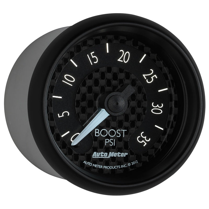 Autometer GT Series 52mm Mechanical 0-35 psi Boost Gauge