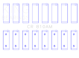 King Engine Bearings Ford 239/256/272/292/312 Engine Rod Bearings