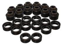 Load image into Gallery viewer, Energy Suspension 92-99 GM Denal XL/Suburban 2WD/Yukon XL 2WD Black Body (Cab) Mount Set