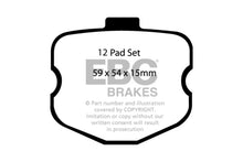 Load image into Gallery viewer, EBC 06-08 Chevrolet Corvette (C6) 7.0 (Z06) Orangestuff Front Brake Pads