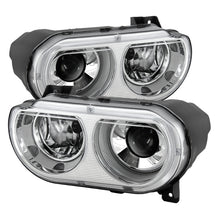 Load image into Gallery viewer, xTune Dodge Challenger 08-14 Xenon Hid Model Only Projector Headlamps Chrome HD-JH-DCHAL08-HID-C