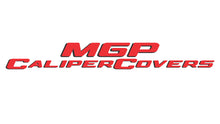 Load image into Gallery viewer, MGP 2 Caliper Covers Engraved Front GMC Red Finish Silver Characters 2008 GMC Canyon