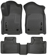Load image into Gallery viewer, Husky Liners 16-22 Dodge Durango Weatherbeater Black Front &amp; 2nd Seat Floor Liners - GTR Auto