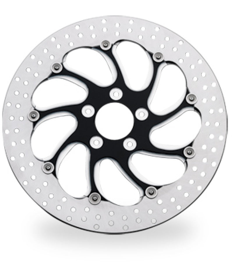 Performance Machine Disc/Carr 11.8 Torque Rear Left - Contrast Cut Platinum