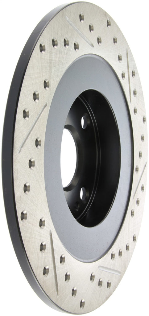 StopTech 01-05 Miata MX-5 Hard Suspension / 04-05 MX-5 MazdaSpeed SportStop Slotted & Drilled Right