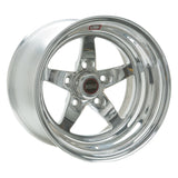 Weld S71 15x4 / 5x4.75 BP / 1.63in. BS Polished Wheel (Low Pad) - Non-Beadlock