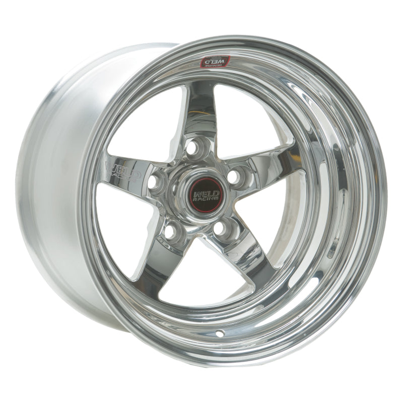 Weld S71 15x10.33 / 5x5 BP / 6.5in. BS Polished Wheel (Low Pad) - Non-Beadlock